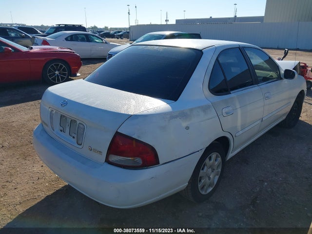 2000 NISSAN SENTRA GXE/XE VIN: 3N1CB51D4YL337147
