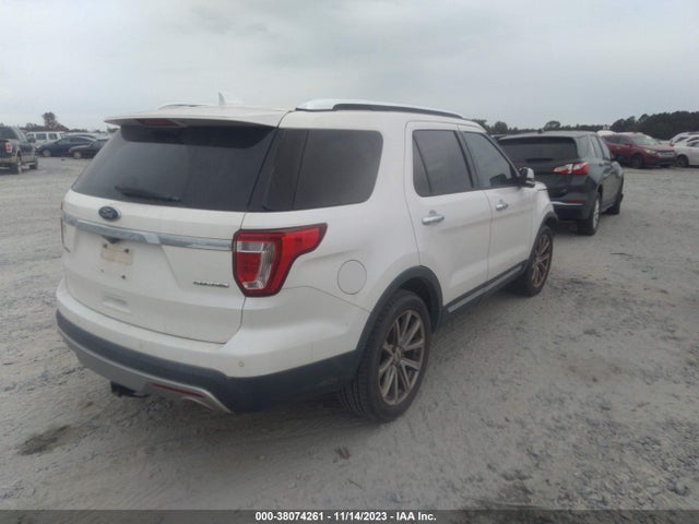 2016 FORD EXPLORER LIMITED VIN: 1FM5K7F83GGC49900