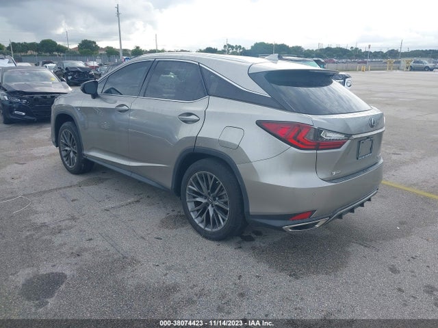 2020 LEXUS RX RX 350 F SPORT PERFORMANCE VIN: 2T2YZMDA6LC244311