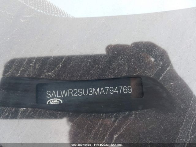 SALWR2SU3MA794769 Land Rover Range Rover Sport Hse Silver Edition Mhev