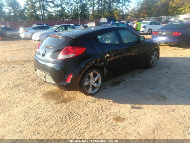 2012 HYUNDAI VELOSTER BASE W/GRAY VIN: KMHTC6AD0CU040094