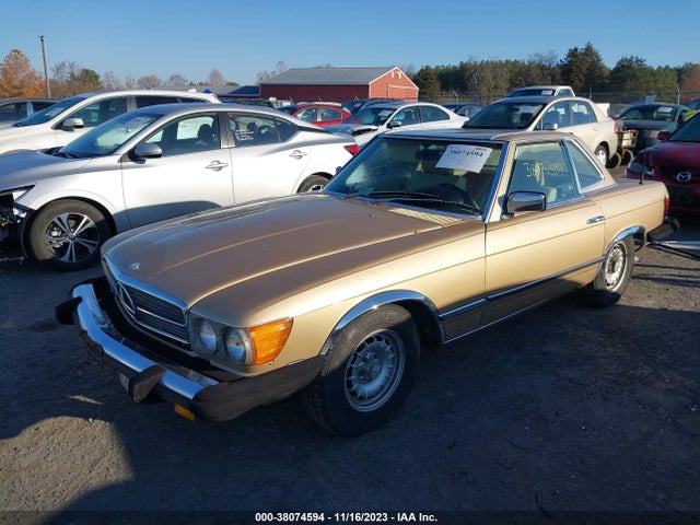 1983 MERCEDES-BENZ 380 SL VIN: WDBBA45A7DB023928