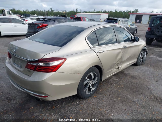 Honda ACCORD LX 2016 1HGCR2F30GA171613 Image 4