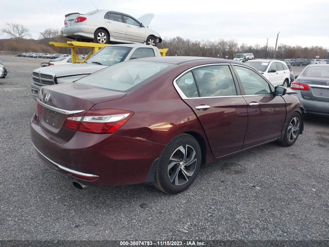 Honda ACCORD LX 2016 1HGCR2F44GA228761 Image 4