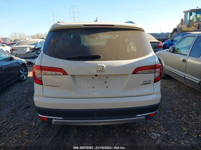 2019 HONDA PILOT ELITE VIN: 5FNYF6H00KB010945
