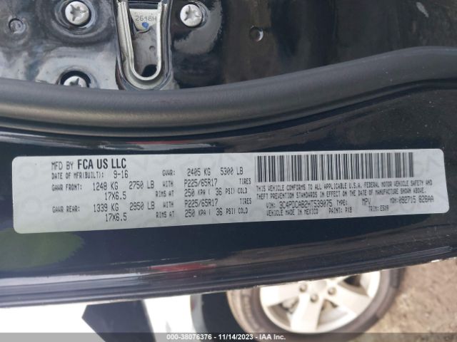 3C4PDCAB2HT539075 Dodge JOURNEY SE