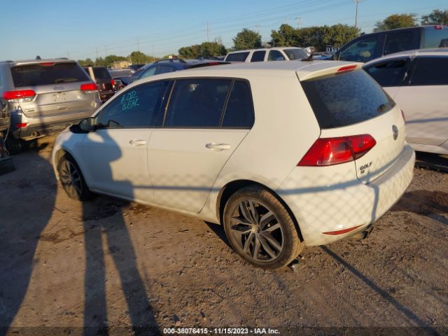3VW217AU3HM015730 Volkswagen Golf Tsi S 4-door/tsi Se 4-door/tsi Sel 4-door/tsi Wolfsburg Edition 4-door