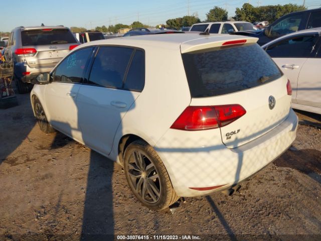 3VW217AU3HM015730 Volkswagen Golf Tsi S 4-door/tsi Se 4-door/tsi Sel 4-door/tsi Wolfsburg Edition 4-door