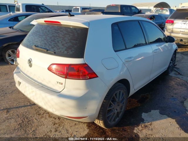3VW217AU3HM015730 Volkswagen Golf Tsi S 4-door/tsi Se 4-door/tsi Sel 4-door/tsi Wolfsburg Edition 4-door