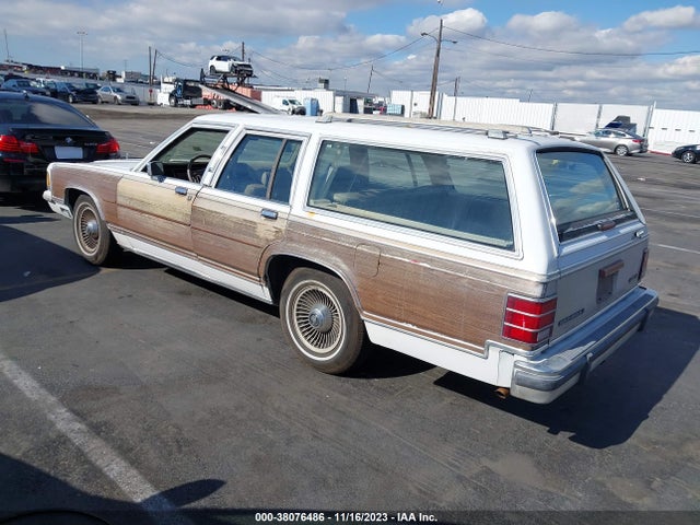 1990 MERCURY MARQUIS COLONY PARK LS VIN: 2MECM79F7LX667444