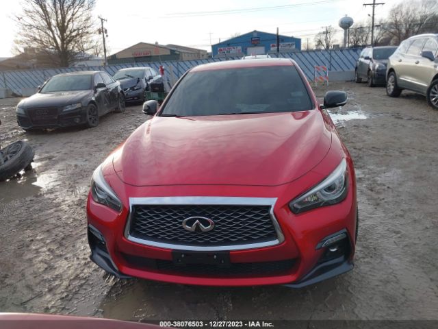 JN1FV7AR0LM660170 Infiniti Q50 Red Sport 400