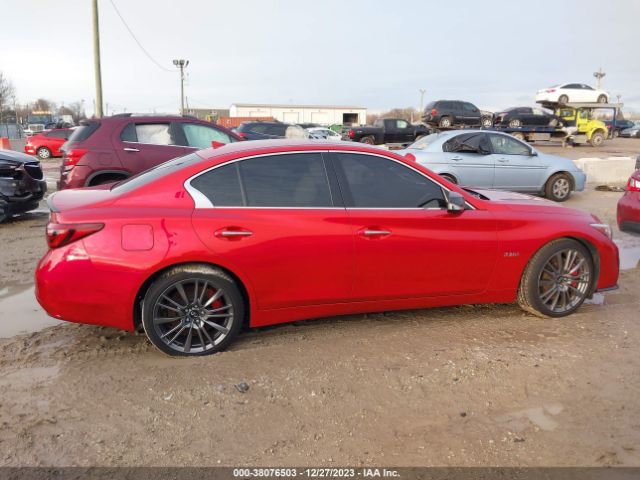 JN1FV7AR0LM660170 Infiniti Q50 Red Sport 400