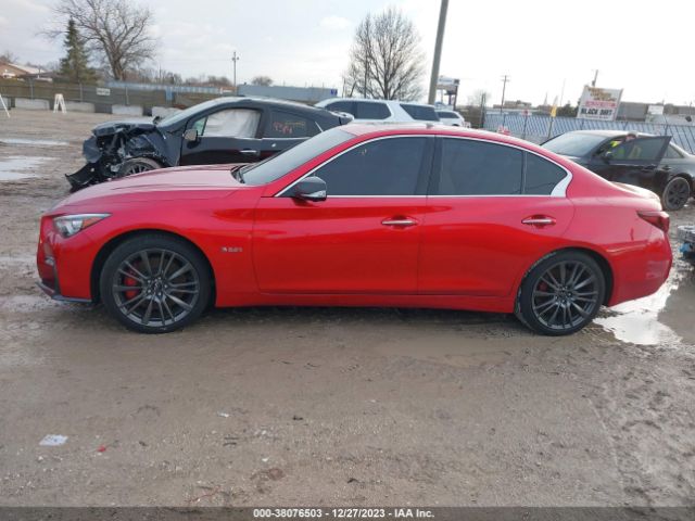 JN1FV7AR0LM660170 Infiniti Q50 Red Sport 400