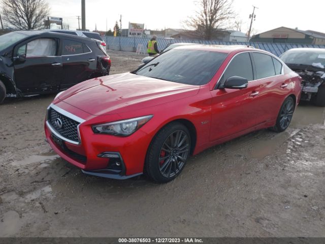 JN1FV7AR0LM660170 Infiniti Q50 Red Sport 400