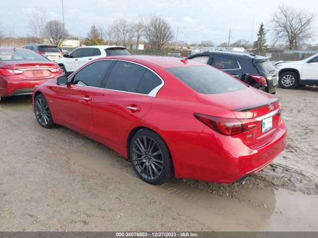 JN1FV7AR0LM660170 Infiniti Q50 Red Sport 400