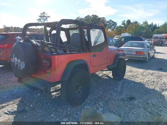 1995 JEEP WRANGLER / YJ S/RIO GRANDE VIN: 1J4FY19PXSP207430