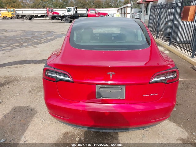 2022 TESLA MODEL 3 LONG RANGE DUAL MOTOR ALL-WHEEL DRIVE VIN: 5YJ3E1EB6NF207290