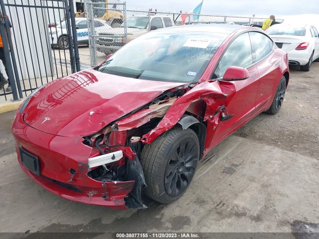 2022 TESLA MODEL 3 LONG RANGE DUAL MOTOR ALL-WHEEL DRIVE VIN: 5YJ3E1EB6NF207290