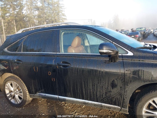 2013 LEXUS RX 450H VIN: JTJBC1BA8D2052706