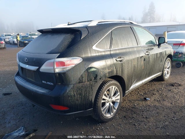 2013 LEXUS RX 450H VIN: JTJBC1BA8D2052706