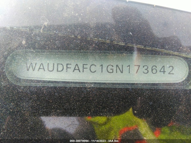 WAUDFAFC1GN173642 Audi A6 2.0t Premium Plus