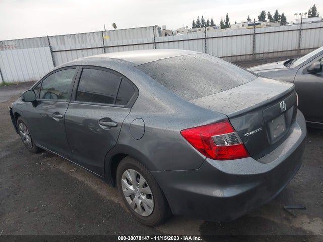 2012 HONDA CIVIC LX VIN: 19XFB2F57CE364415