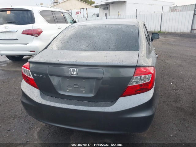 2012 HONDA CIVIC LX VIN: 19XFB2F57CE364415