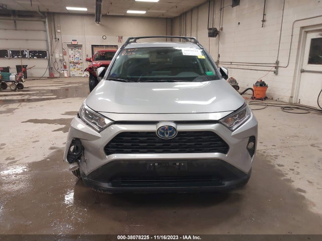 2021 TOYOTA RAV4 XLE HYBRID VIN: 2T3R6RFV7MW010474