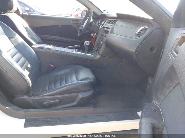 2012 FORD MUSTANG V6 VIN: 1ZVBP8AM9C5275276