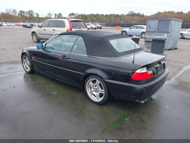 2001 BMW 3 SERIES 330CI VIN: WBABS53491JU84788