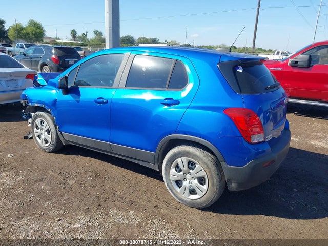 Chevrolet Trax 1ls 2016 KL7CJKSB7GB634129 Image 3