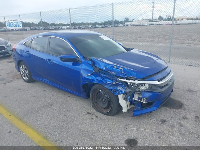 Honda Civic Lx 2018 2HGFC2F54JH557783 Image 1