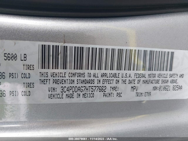 Dodge Journey Se Awd 2017 3C4PDDAG7HT577662 Image 9