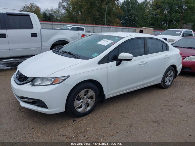 Honda Civic Lx 2014 19XFB2F56EE030220 Image 2
