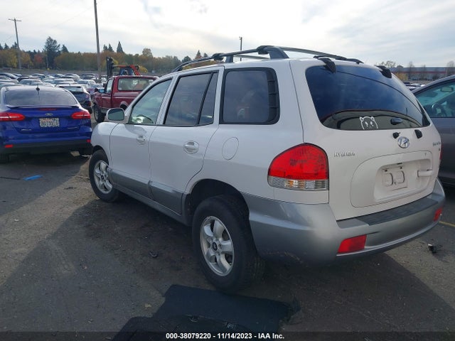 2005 HYUNDAI SANTA FE GLS VIN: KM8SC13D15U921322