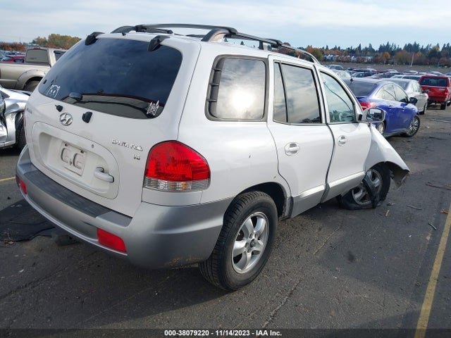 2005 HYUNDAI SANTA FE GLS VIN: KM8SC13D15U921322