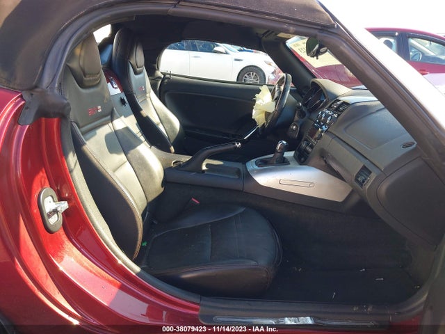 2009 SATURN SKY RED LINE RUBY RED SPECIAL EDITION VIN: 1G8MH35X89Y104701