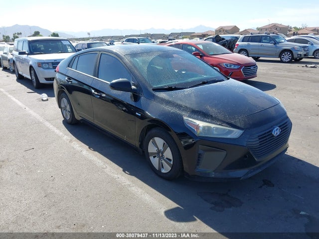 2018 HYUNDAI IONIQ HYBRID BLUE VIN: KMHC65LC4JU066166