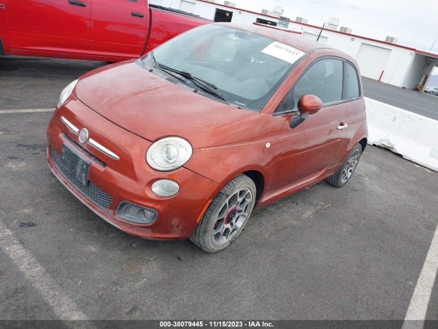 2012 FIAT 500 3C3CFFBR8CT270390 Photo 1