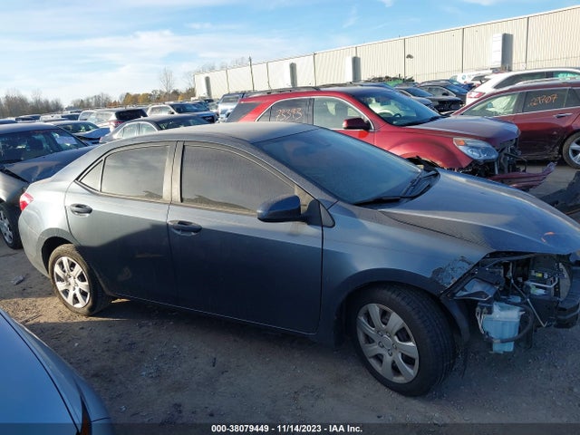 2018 TOYOTA COROLLA LE VIN: 2T1BURHE4JC114527