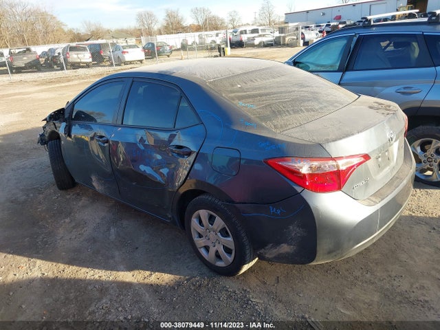 2018 TOYOTA COROLLA LE VIN: 2T1BURHE4JC114527