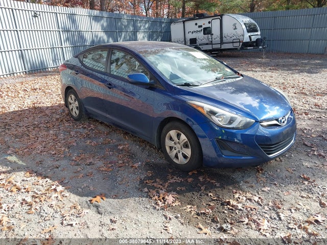 2016 HYUNDAI ELANTRA SE VIN: 5NPDH4AE4GH720829