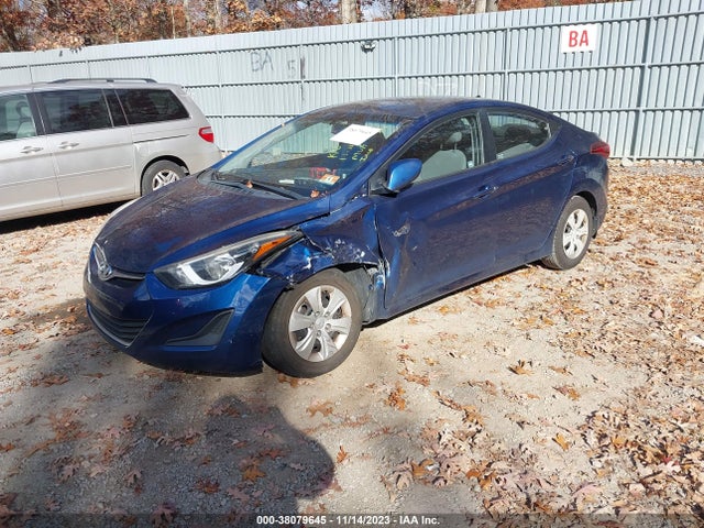 2016 HYUNDAI ELANTRA SE VIN: 5NPDH4AE4GH720829