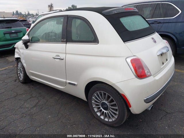 2012 FIAT 500C 3C3CFFER2CT109271 Photo 2