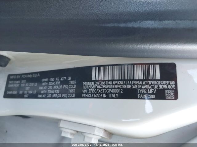 ZFBCFXET9GP400912 Fiat 500x Trekking Plus
