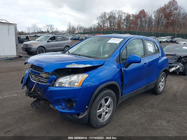 Chevrolet Trax 1ls 2015 KL7CJPSB8FB261498 Image 2