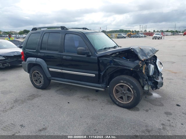 2006 JEEP LIBERTY RENEGADE VIN: 1J4GL38K36W267050