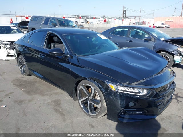 2018 HONDA ACCORD SPORT VIN: 1HGCV1F38JA003618
