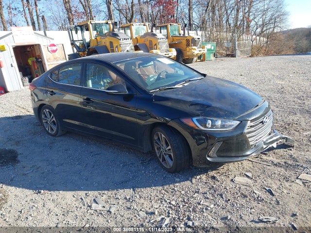2018 HYUNDAI ELANTRA LIMITED VIN: 5NPD84LF6JH277595