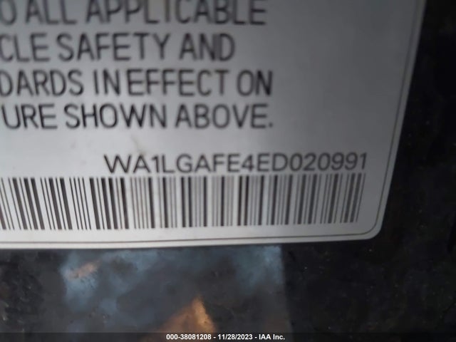 WA1LGAFE4ED020991 Audi Q7 3.0t Premium